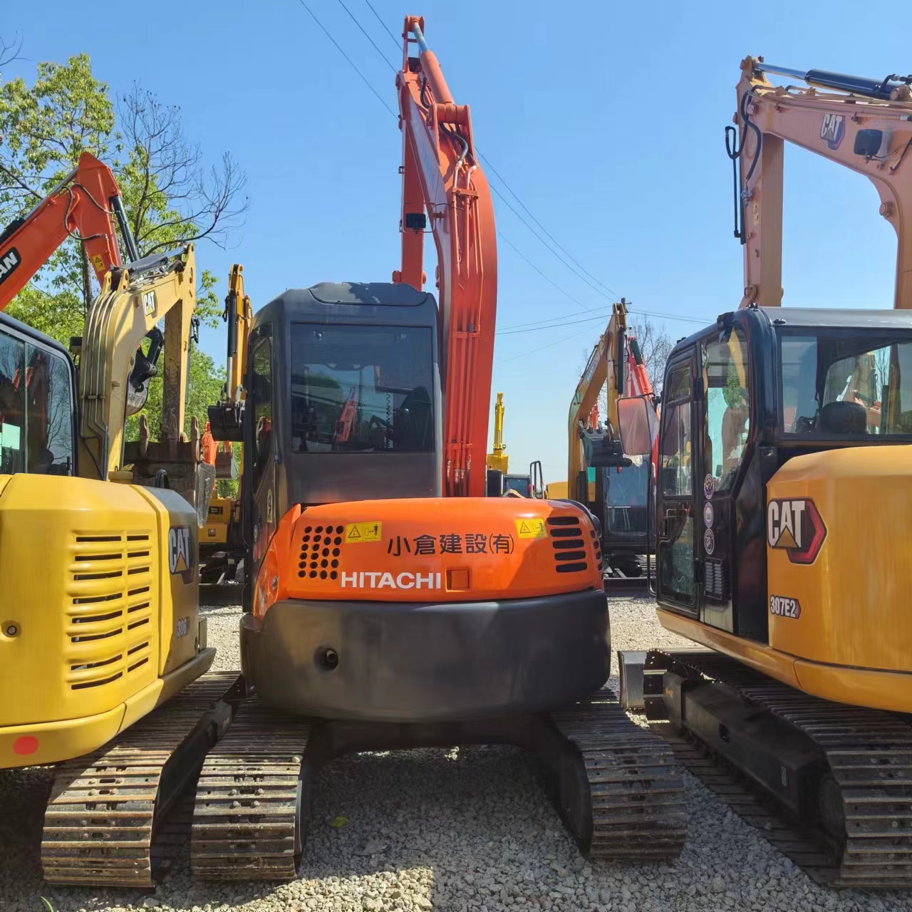 حفارة مصغرة HITACHI ZX 55: صور 3