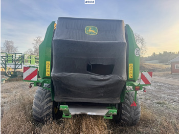 معدات القش 2018 John Deere V451R Round baler: صور 5