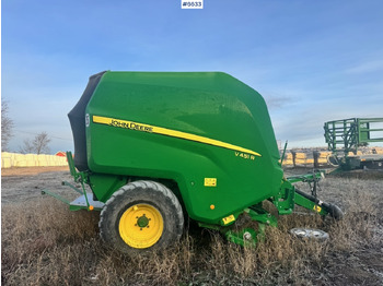 معدات القش 2018 John Deere V451R Round baler: صور 3