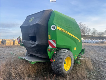 معدات القش 2018 John Deere V451R Round baler: صور 4