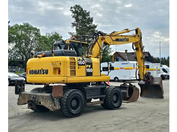 حفارة على عجلات Komatsu pw 160 -8: صور 5