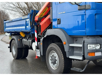 قلابات MAN * MAN 18 280 * Kiper Wywrotka * 4x4 * HDS Palfinger  120 STAN BARDZO DOBRY * Sprowadzony: صور 5