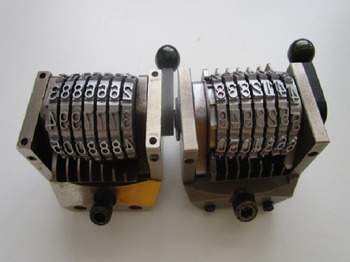 قطع الغيار - آلات الطباعة 6 x NUMMERATOREN QUERSTELLER,VORWÄRTS, KLEIN: صور 3 قطع الغيار - آلات الطباعة 6 x NUMMERATOREN QUERSTELLER,VORWÄRTS, KLEIN: صور 3