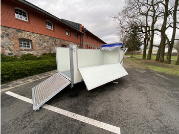 جديد شاحنة نقل المواشي مقطورة PRZYCZEPA DO PRZEWOZU ŚWIŃ / BYDŁA, DMC 2700 / TRAILER FOR TRANSPORTING PIGS / CATTLE, DMC 2700: صور 5