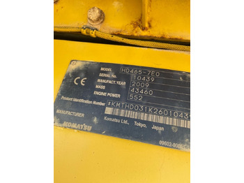 شاحنة قلابة للمحاجر Komatsu HD 465-7E0, HD 405-7, HD 405-6, total 4 pcs: صور 4