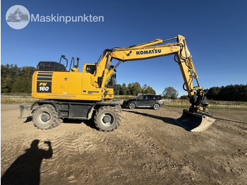 حفارة على عجلات Komatsu PW 160: صور 4 حفارة على عجلات Komatsu PW 160: صور 4