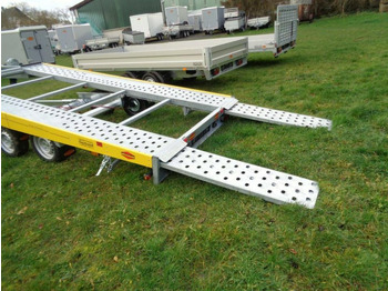 شاحنة نقل سيارات مقطورة Böckmann PKW-Anhänger, Autotransporter, 3,5to. kippbar, 100 km/h: صور 5