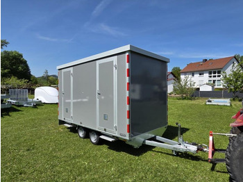 البيت الحاوية, مقطورة Toilettenwagen Sanitär-Anhänger WC Wagen 2xD, 1xH+2U: صور 2