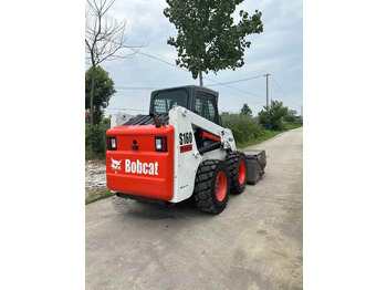شيول صغير USED BOBCAT S160 Skid-steer Loader Bobcat S160 Carry Sweeper with Very Good Performance Is for Sale at a Low Price.: صور 5