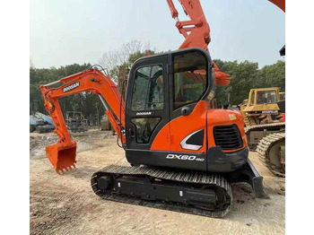 حفارات زحافة Used Digger DOOSAN DX60 Construction Machinery Construction Digger Used DOOSAN DX60 Cheap Excavator: صور 3