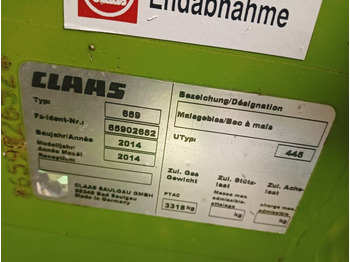 حصادات الذرة Claas Orbis 750: صور 3