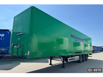 بصندوق مغلق نصف مقطورة VAN ECK