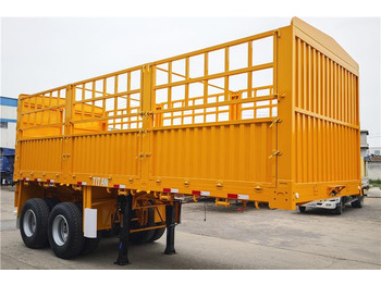 شاحنة نقل المواشي نصف مقطورة TITAN