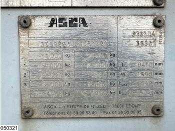 شاحنات الحاويات / جسم علوي قابل للتغيير نصف مقطورة ASCA Chassis 20 / 30 ft: صور 4