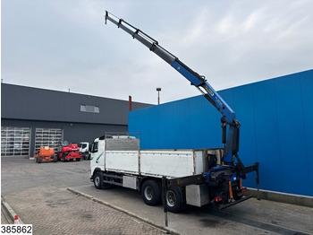 شاحنات مسطحة, شاحنة كرين Volvo FH12 380 6X4, EURO 3, Steel suspension, Palfinger: صور 4