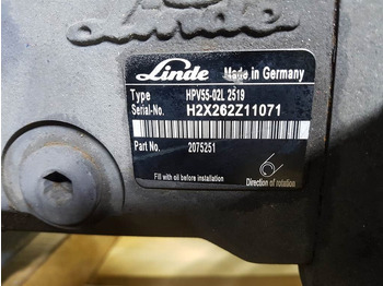 علم السوائل المتحركة Linde HPV55-02L - Vögele - 2075251 -Drive pump/Fahrpumpe: صور 4