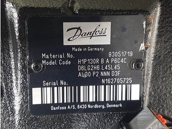علم السوائل المتحركة - آلات البناء Sauer Danfoss H1P130RBAP6C-83051719-Drive pump/Fahrpumpe/Rijpomp: صور 5