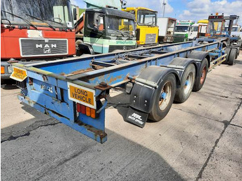 شاحنات الحاويات / جسم علوي قابل للتغيير نصف مقطورة