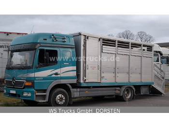 شاحنة نقل خيل Mercedes-Benz Atego 1223  1 Stock Hohe Gitter  Viehtransporter: صور 4