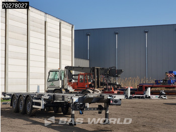 شاحنات الحاويات / جسم علوي قابل للتغيير نصف مقطورة Lecitrailer SR3EC 3 axles UNUSED Liftachse Multi'45: صور 3
