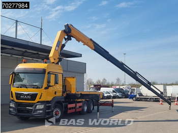 شاحنات مسطحة, شاحنة كرين MAN TGS 26.480 6X4 HMF 5020 K6 Crane Kran 6x2H4 Hydrodrive Euro 6: صور 3