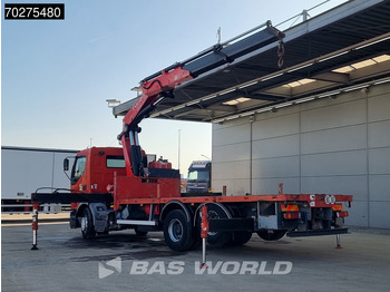 شاحنات مسطحة, شاحنة كرين Renault Premium 420 6X2 Fassi F450AXP.22 Kran Crane Lift-axle Manual Euro 3: صور 2