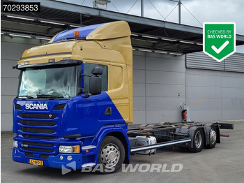 شاحنات الحاويات / جسم علوي قابل للتغيير شاحنة SCANIA G 410