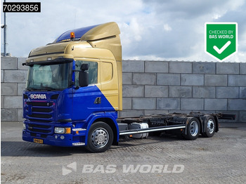 شاحنات الحاويات / جسم علوي قابل للتغيير شاحنة SCANIA G 410