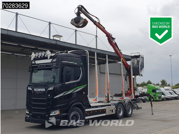 شاحنة قطع الأشجار SCANIA S 650