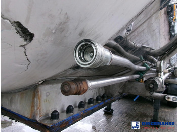 نصف مقطورة صهريج Indox Chemical tank inox L4BH 33.5 m3 / 1 comp: صور 5