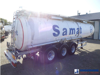 نصف مقطورة صهريج Magyar Chemical tank inox L4BH 29.8 m3 / 1 comp: صور 4
