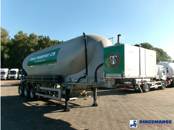 نصف مقطورة صهريج SPITZER Powder tank alu 37 m3 / 1 comp + compressor: صور 2