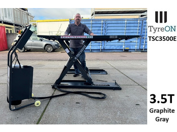 معدات الورش TSC3500E mobile midrise car scissor lift with electrical release - Capacity 3,5T - Lifting height 125 cm  - 230V - Graphite gray: صور 3 معدات الورش TSC3500E mobile midrise car scissor lift with electrical release - Capacity 3,5T - Lifting height 125 cm  - 230V - Graphite gray: صور 3