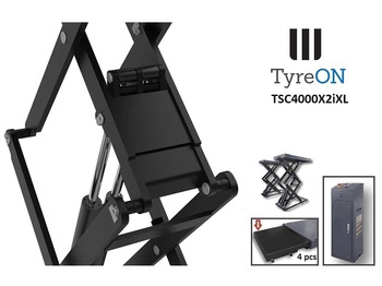 معدات الورش TSC4000X2iXL In floor scissor lift - Double extensions - 12 cm installation depth - Hydromechanically locked - No compressed air required - 4T: صور 4