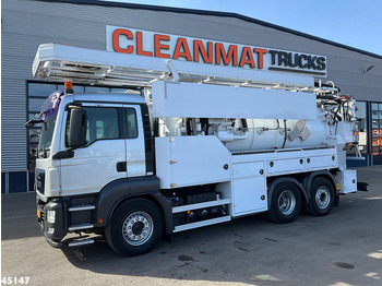 فراغ شاحنة MAN TGS 26.440 Euro 6 Kroll 11m³ Riool Combi: صور 2