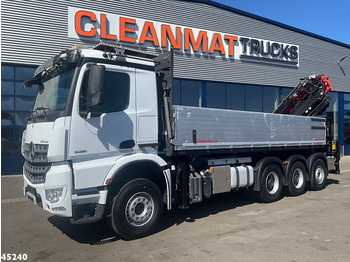 قلابات, شاحنة كرين Mercedes-Benz Arocs 3251 8x4 Euro 6 Retarder Palfinger 34 Tonmeter laadkraan + Fly-Jib 2 zijdige kipper Just 146.766 km!: صور 3