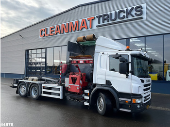 شاحنة القمامة Scania P 280 6x2 Euro 6 VDL Translift zijlader Just 159.334 km!: صور 2