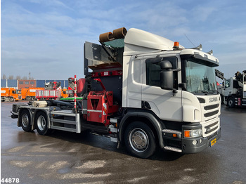 شاحنة القمامة Scania P 280 6x2 Euro 6 VDL Translift zijlader Just 159.334 km!: صور 5