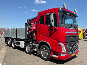 Volvo FH 500 8x2 Euro 6 HMF 32 Tonmeter laadkraan + Fly-Jib إيجار Volvo FH 500 8x2 Euro 6 HMF 32 Tonmeter laadkraan + Fly-Jib: صور 4