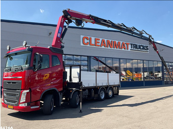 Volvo FH 500 8x2 Euro 6 HMF 32 Tonmeter laadkraan + Fly-Jib إيجار Volvo FH 500 8x2 Euro 6 HMF 32 Tonmeter laadkraan + Fly-Jib: صور 1