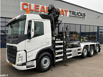 شاحنة ذات الخطاف, شاحنة كرين Volvo FM 420 8x2 Hiab 25 Tonmeter laadkraan + Welvaarts weighing system: صور 2