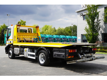 شاحنة نقل سيارات شاحنة IVECO Eurocargo 160-210 / 75,000 km! / OMARS lowered tow truck platform / Fork: صور 5