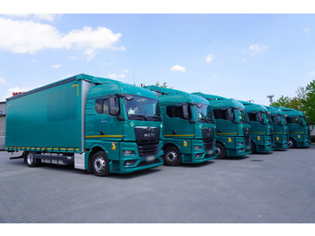 شاحنة ستارة MAN TGX 18.470 / 2022 / Curtainsider 19 EPAL / Retarder / 15 units: صور 2