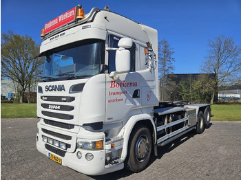 شاحنات الحاويات / جسم علوي قابل للتغيير شاحنة SCANIA R 520