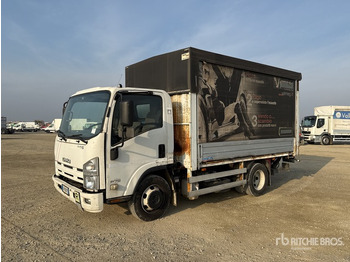 شاحنة ستارة 2014 Isuzu NPR 75 4x2 Curtain Side Truck: صور 2