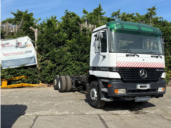 الشاسيه شاحنة MERCEDES-BENZ Actros 2540