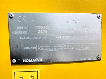 شيول صغير Komatsu SK714 (4012): صور 3