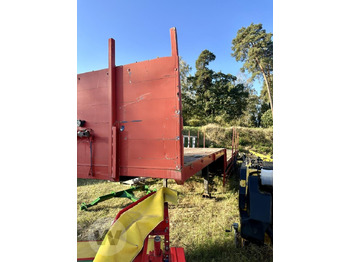 عربة مسطحة منخفضة نصف مقطورة KEMPF