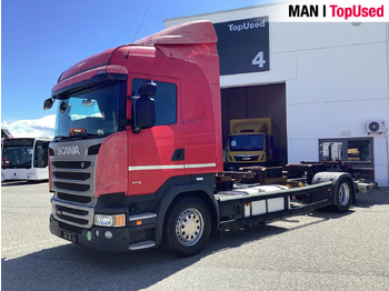 شاحنات الحاويات / جسم علوي قابل للتغيير شاحنة SCANIA R 410