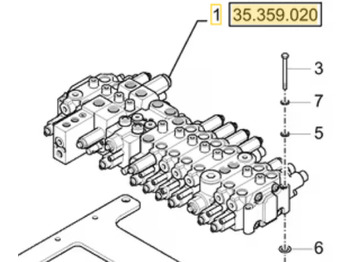 صمام هيدروليكي CASE